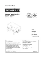 Nexgrill 499864 Use And Care Manual предпросмотр