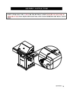 Preview for 9 page of Nexgrill 720-0312 Assembly & Operating Instructions