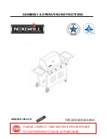 Nexgrill 720-0319 Assembly & Operating Instructions предпросмотр