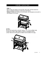 Предварительный просмотр 10 страницы Nexgrill 720-0419 Assembly & Operating Instructions