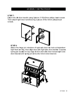 Предварительный просмотр 11 страницы Nexgrill 720-0419 Assembly & Operating Instructions