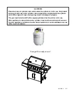 Предварительный просмотр 20 страницы Nexgrill 720-0419 Assembly & Operating Instructions