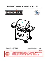 Nexgrill 720-0440-LP Assembly & Operating Instructions preview