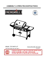 Nexgrill 720-0441-LP Assembly & Operating Instructions предпросмотр