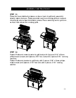 Preview for 14 page of Nexgrill 720-0486 Assembly & Operating Instructions