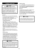 Предварительный просмотр 17 страницы Nexgrill 720-0670C Assembly & Operating Instructions