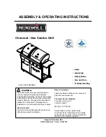 Предварительный просмотр 1 страницы Nexgrill 720-0718N Assembly & Operating Instructions