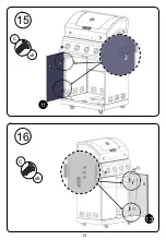 Предварительный просмотр 13 страницы Nexgrill 720-0783EF Assembly Instructions Manual