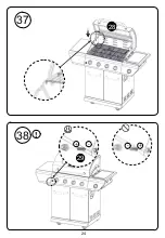 Предварительный просмотр 24 страницы Nexgrill 720-0783EF Assembly Instructions Manual