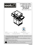 Nexgrill 720-0830FP User Manual предпросмотр