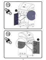 Предварительный просмотр 13 страницы Nexgrill 720-0830H Assembly & Instruction Manual