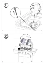 Предварительный просмотр 22 страницы Nexgrill 720-0830HR Assembly Instructions Manual