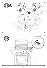 Предварительный просмотр 24 страницы Nexgrill 720-0830HR Assembly Instructions Manual