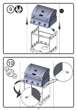 Предварительный просмотр 10 страницы Nexgrill 720-0830MG Assembly Instructions Manual