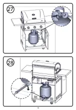 Предварительный просмотр 19 страницы Nexgrill 720-0830MG Assembly Instructions Manual