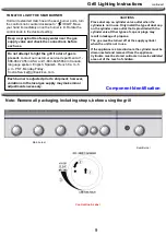 Предварительный просмотр 10 страницы Nexgrill 720-0882S Operation Instructions Manual