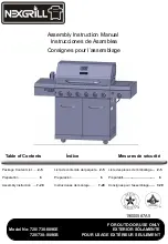 Nexgrill 720-0896B Assembly & Instruction Manual предпросмотр