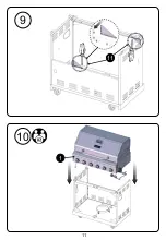 Предварительный просмотр 11 страницы Nexgrill 720-0896B Assembly & Instruction Manual