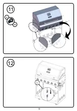 Предварительный просмотр 12 страницы Nexgrill 720-0896B Assembly & Instruction Manual