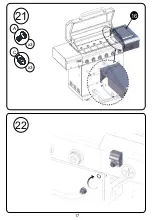 Предварительный просмотр 17 страницы Nexgrill 720-0896B Assembly & Instruction Manual