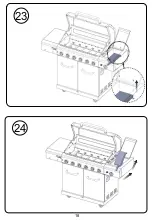 Предварительный просмотр 18 страницы Nexgrill 720-0896B Assembly & Instruction Manual