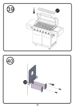 Предварительный просмотр 26 страницы Nexgrill 720-0896B Assembly & Instruction Manual