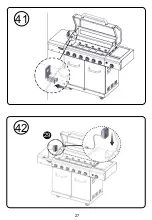 Предварительный просмотр 27 страницы Nexgrill 720-0896B Assembly & Instruction Manual