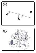 Предварительный просмотр 28 страницы Nexgrill 720-0896B Assembly & Instruction Manual