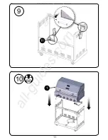 Предварительный просмотр 11 страницы Nexgrill 720-0896C Assembly & Instruction Manual