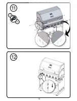 Предварительный просмотр 12 страницы Nexgrill 720-0896C Assembly & Instruction Manual