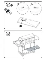 Предварительный просмотр 22 страницы Nexgrill 720-0896C Assembly & Instruction Manual