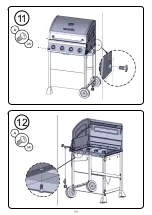 Предварительный просмотр 11 страницы Nexgrill 720-0925P Assembly Instructions Manual