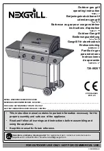 Предварительный просмотр 1 страницы Nexgrill 720-0925T Operating Instruction