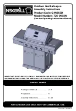 Preview for 1 page of Nexgrill 720-0958N Assembly Instructions Manual