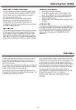 Preview for 16 page of Nexgrill 720-0958S Operating Instructions Manual