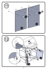 Предварительный просмотр 12 страницы Nexgrill 720-1046 Assembly Instructions Manual