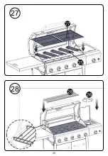 Предварительный просмотр 20 страницы Nexgrill 720-1046 Assembly Instructions Manual