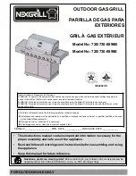 Предварительный просмотр 1 страницы Nexgrill 720/730-0896B User Manual