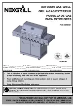 Nexgrill 730-0896GH Instruction Manual preview