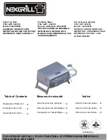 Nexgrill 820-0007B Assembly Instructions Manual предпросмотр