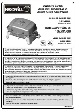 Preview for 1 page of Nexgrill 820-0065B Owner'S Manual