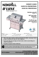 Предварительный просмотр 1 страницы Nexgrill DELUXE 720-0898A Owner'S Manual