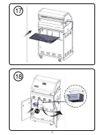 Предварительный просмотр 14 страницы Nexgrill DeLuxe dual energy 1900635 Assembly Instructions Manual