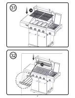 Предварительный просмотр 21 страницы Nexgrill DeLuxe dual energy 1900635 Assembly Instructions Manual