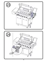 Предварительный просмотр 18 страницы Nexgrill DeLuxe dual energy 1900702 Assembly Instructions Manual