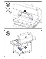 Предварительный просмотр 24 страницы Nexgrill DeLuxe dual energy 1900702 Assembly Instructions Manual