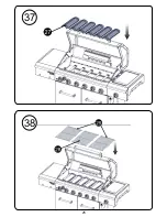 Предварительный просмотр 25 страницы Nexgrill DeLuxe dual energy 1900702 Assembly Instructions Manual