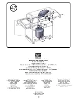 Предварительный просмотр 30 страницы Nexgrill DeLuxe dual energy 1900702 Assembly Instructions Manual