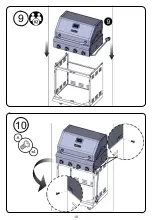 Предварительный просмотр 10 страницы Nexgrill Deluxe Dual Energy Assembly Instructions Manual