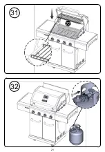 Предварительный просмотр 21 страницы Nexgrill Deluxe Dual Energy Assembly Instructions Manual